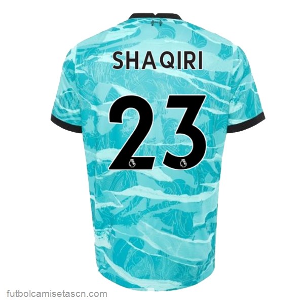 Camiseta Liverpool NO.23 Shaqiri 2ª 2020/21 Azul